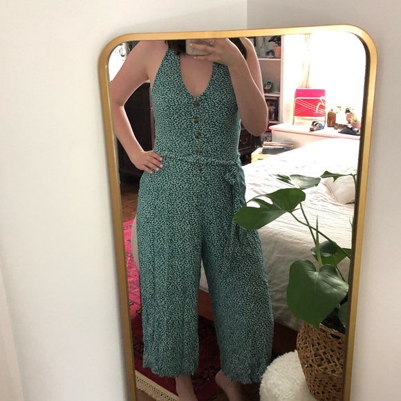 american eagle floral jumpsuit - Picture 5 of 6